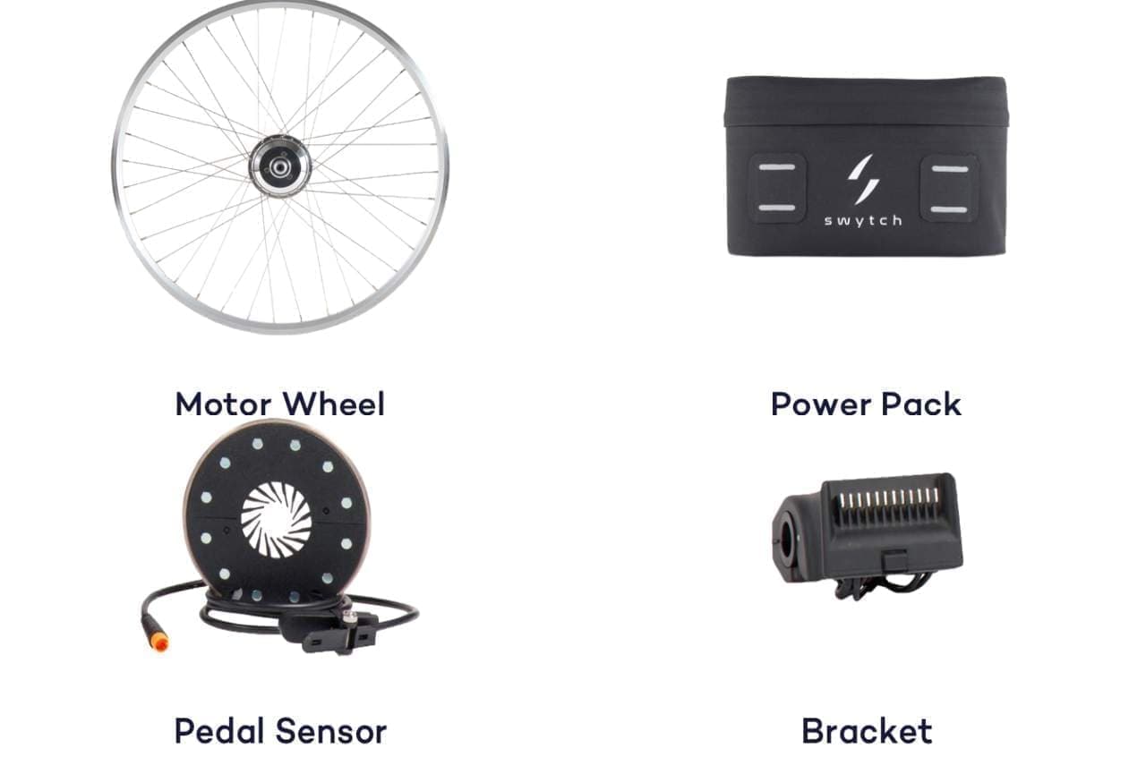 世界最小・最軽量…愛車を電動アシスト自転車に変えるコンバージョン