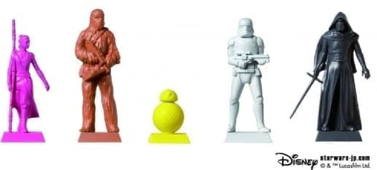 銀河系一リアルなスター・ウォーズ消しゴムに第2弾、新作の