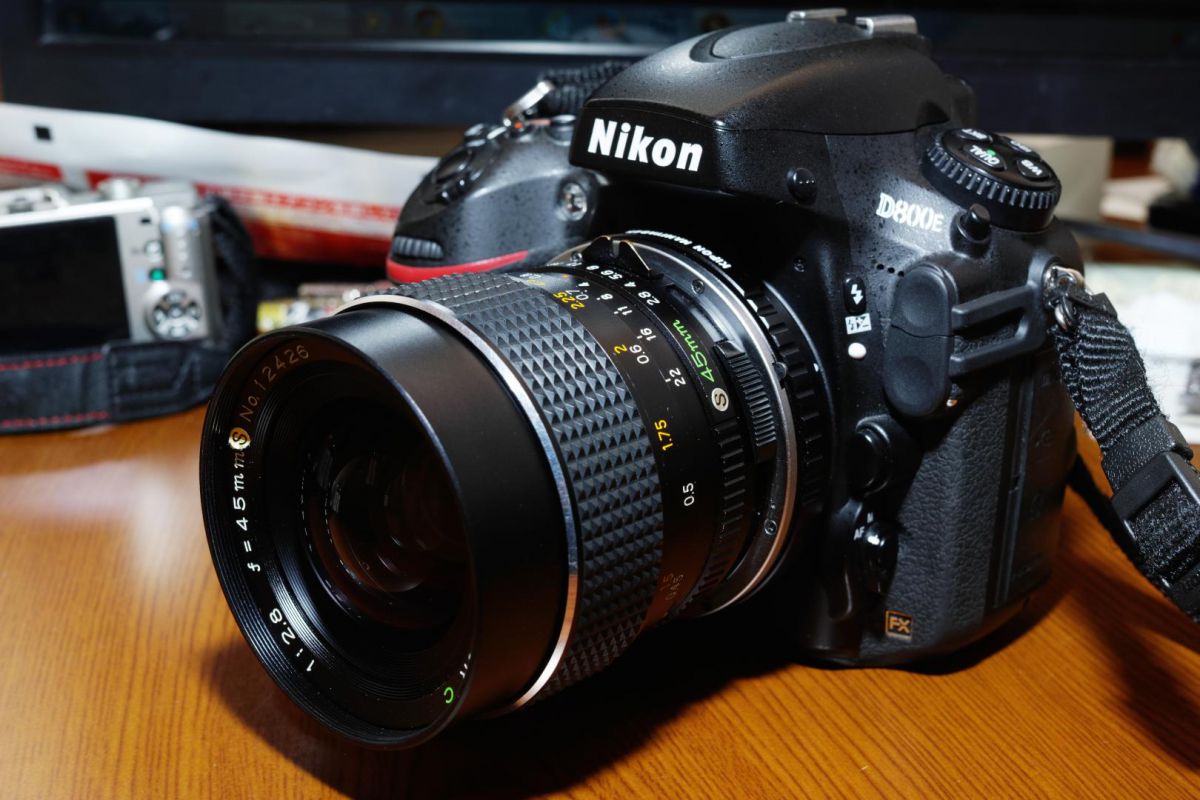 D700にPENTAX 67 マウントアダプターをつけてみたヽ(´ー`)ノ その弐