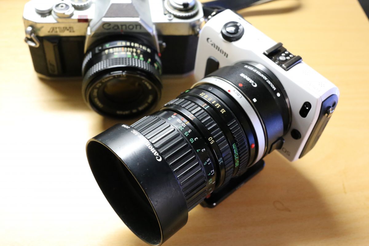 Canon EOS M にCanon New FDレンズをつけてみました。 | GANREF