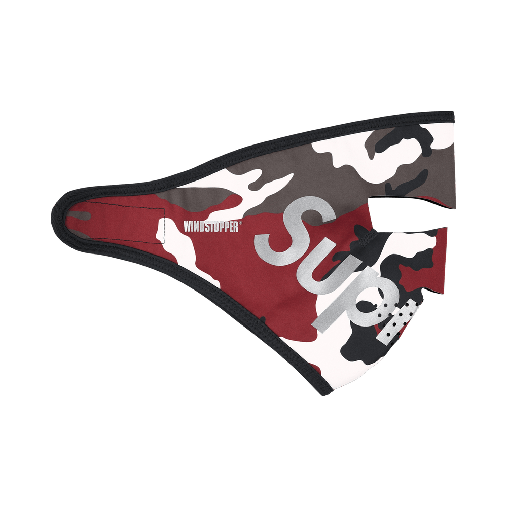 Buy Supreme Windstopper Facemask 'Red Camo' - FW25A63 RED CAMO