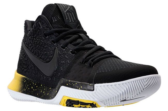 Buy Nike Kyrie 3 'Black Yellow' - 852395 901 | GOAT DE