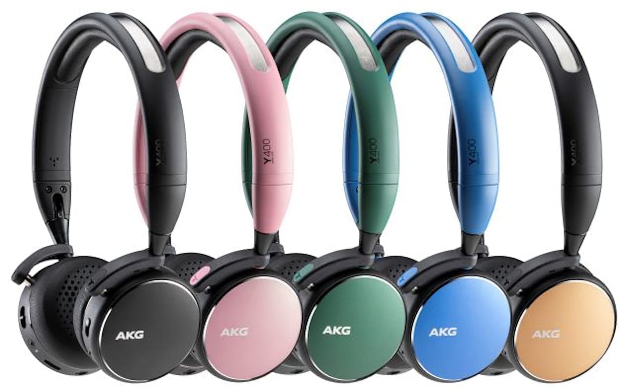 AKG、つけると音楽を自動再生するヘッドホン「Y600NC WIRELESS」「Y400