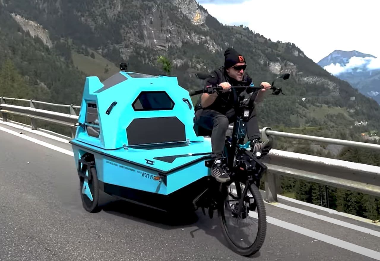 自転車キャンピングカーZ-TRITONが2.0にバージョンアップ！プロの