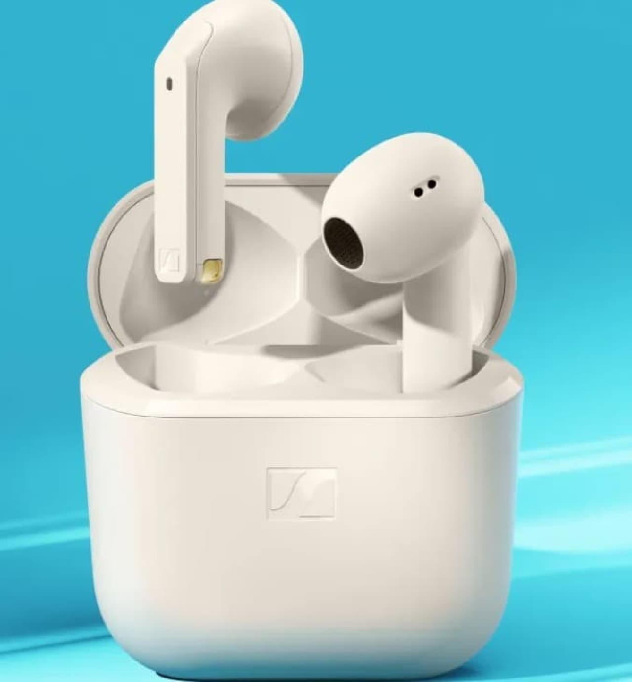 ゼンハイザーからAirPodsに似たセミオープン型の完全ワイヤレス