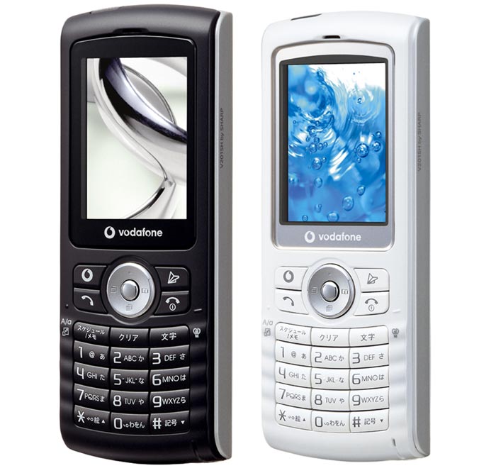 ストレート型のプリペイド携帯「V201SH」、店頭に並ぶ - ITmedia Mobile