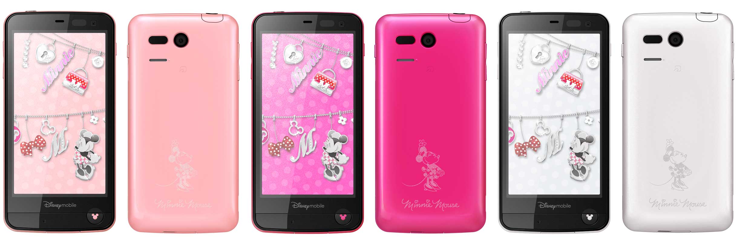 ミニーが主役のディズニースマホ――「DisneyMobile on SoftBank DM013SH