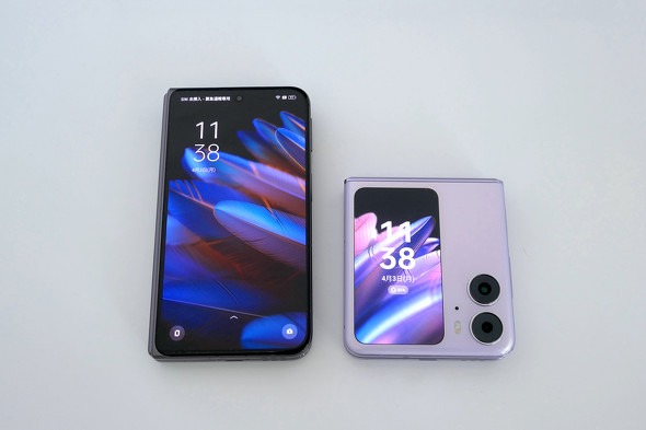 OPPOの最新折りたたみスマホ「Find N2／N2 Flip」をじっくり試す