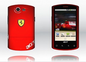 FerrariとコラボしたAndroidスマートフォン、Acerが発表 - ITmedia NEWS