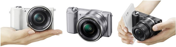 ソニー、「世界最軽量」ミラーレス「α5000」 Wi-Fi／NFC内蔵 - ITmedia