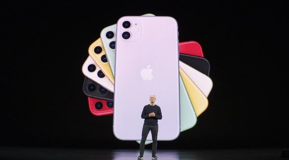 Apple、「iPhone 11」発表 6色展開で超広角2眼カメラ XRの後継モデル