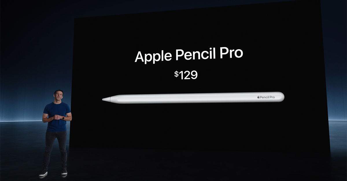 Apple Pencilに「Pro」登場 初の「探す」対応で、紛失しても見つけ