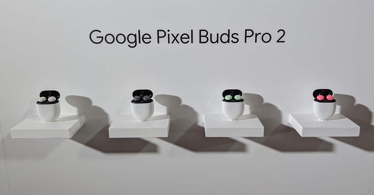 ノイキャン性能が2倍になった「Pixel Buds Pro 2」 Tensorチップ初搭載