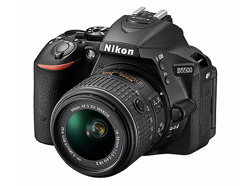 ニコン、DXフォーマットの軽量コンパクトなデジタル一眼レフ「D5500