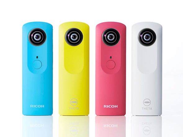 リコーの全天球カメラ「RICOH THETA」専用アプリのバージョンアップで
