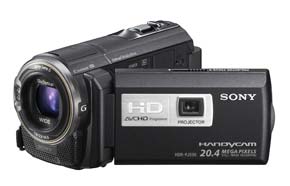 人気モデルが小型化 プロジェクター搭載モデルも用意 「HDR-PJ590V