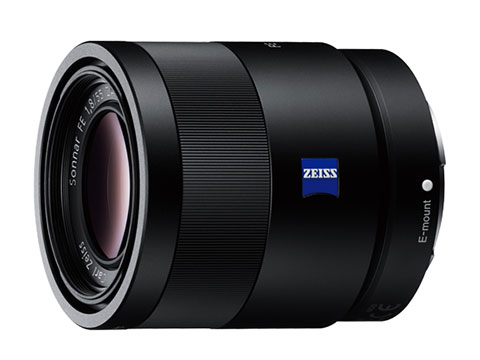 フルサイズ対応 Eマウントレンズ「Sonnar T＊ FE 55mm F1.8 ZA」 発売