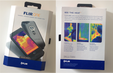 データセンターの熱管理にも使える？ 「Flir One」で電子機器を見よう