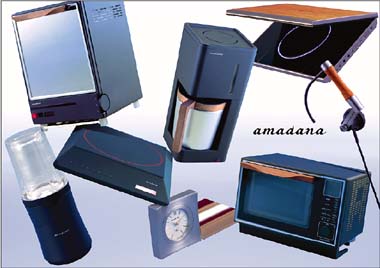 キッチンにも“美しいカデン”――「amadana」が7製品を追加（1/2 ページ