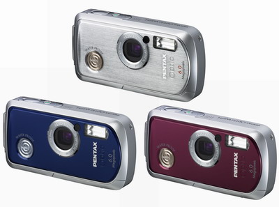 6メガになったスタイリッシュ防水デジカメ「オプティオWPi」 - ITmedia