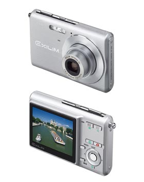 カシオ、大型液晶も搭載したスリムな6メガエントリー「EXILIM ZOOM