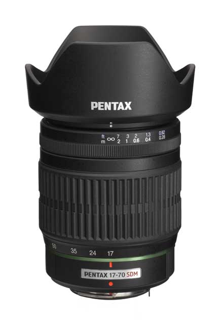 ペンタックス、バランスに優れたデジタル専用17-70mmズームレンズ