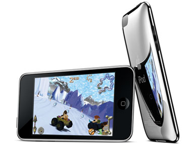 なめらかデザイン、スピーカー内蔵の第2世代iPod touch - ITmedia NEWS