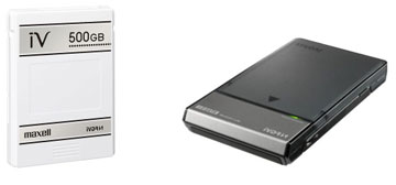 日立マクセル、「iV」にPCアダプタを同梱したセットモデル：パソコンで