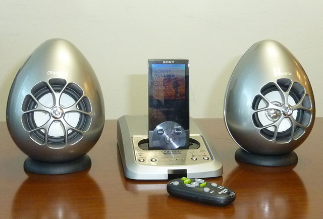 Olasonicのウォークマン専用ドックスピーカー「Olasonic TW-D7WM