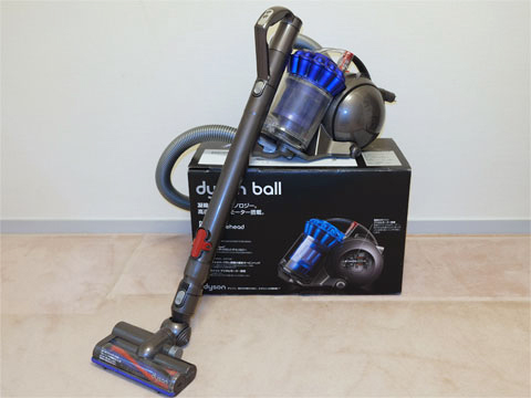 小さくて静かになったダイソン「DC48」でお掃除しましょ：動画付き（1