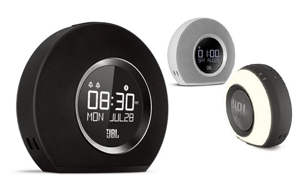 JBL、アラーム時計搭載のBluetoothスピーカー「JBL HORIZON」：LED