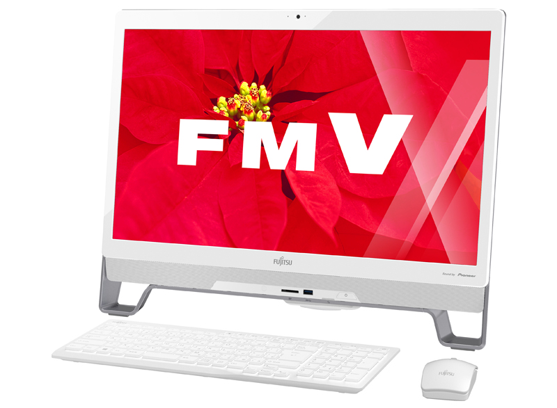 富士通、実売17万円前後の23型オールインワンPC――「FMV ESPRIMO FH