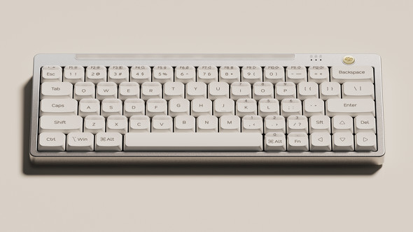 7月発売の“1キー2アクション”のロープロファイルキーボード「Hesper64