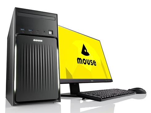 マウスコンピューター、新デザイン筐体を採用したミニタワー