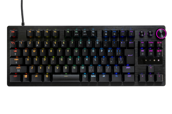 超高速ゲーミングキーボード「Razer Huntsman V3 Pro Tenkeyless 8KHz