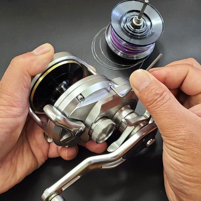 シマノ「夢屋」オシアジガー2000・2001用MAXスプール(右巻き用・左巻き