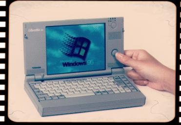 1996年4月17日、Windows95搭載のミニノートPC「Libretto 20」が発売