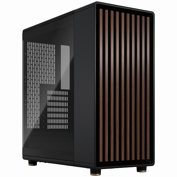 Fractal Design ミドルタワー型PCケース North Charcoal Black TG Dark