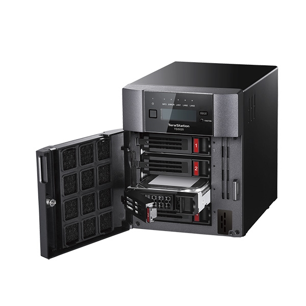 バッファロー TeraStation TS5420DNシリーズ 4ドライブNAS 12TB