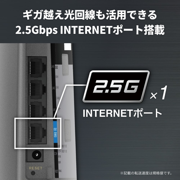 バッファロー 無線LAN親機 WiFiルーター 11ax/ac/n/a/g/b 2401＋2401+
