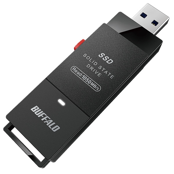 バッファロー USB3.2（Gen2）対応 TV録画 スティックSSD 1.0TB
