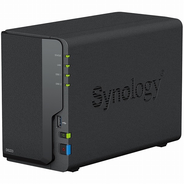 Synology Realtek RTD1619B CPU搭載 低価格2ベイNAS DiskStation DS223