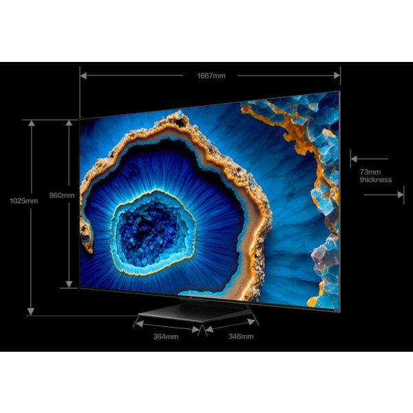 TCL 75型Google MiniLED搭載液晶テレビ 75C755 - NTT-X Store