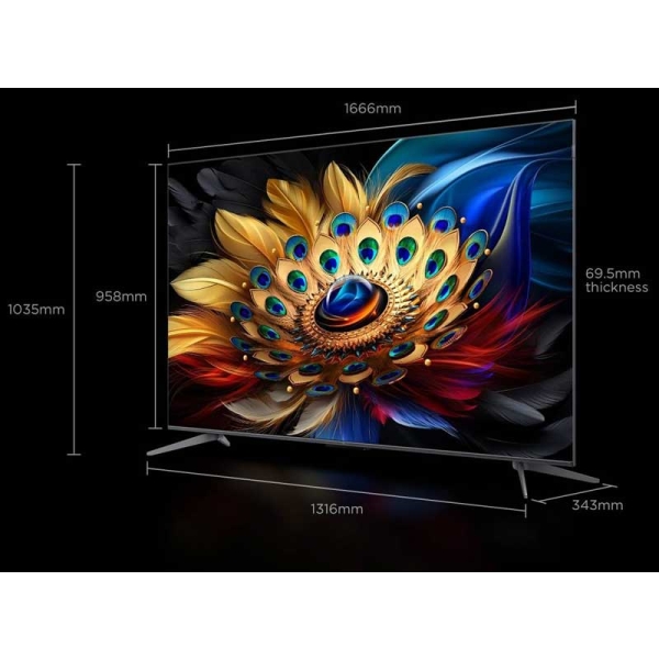 TCL 75型Google搭載液晶テレビ 75C655 - NTT-X Store
