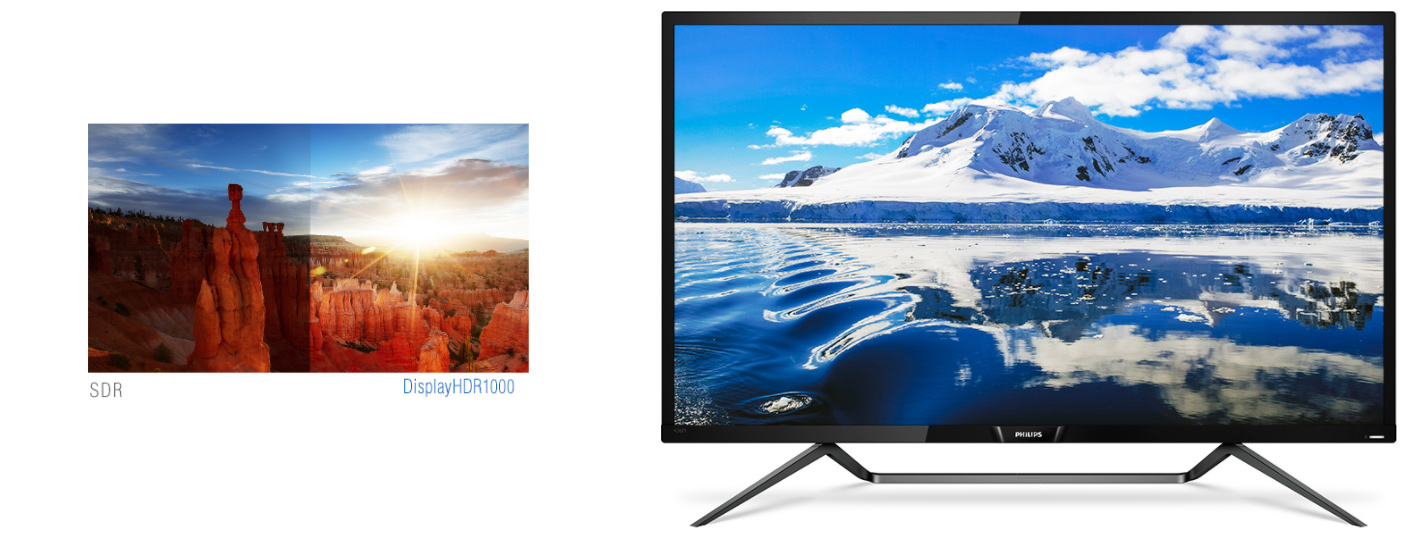 PHILIPS(ディスプレイ) 42.5型 4K DisplayHDR 1000対応 MVA液晶