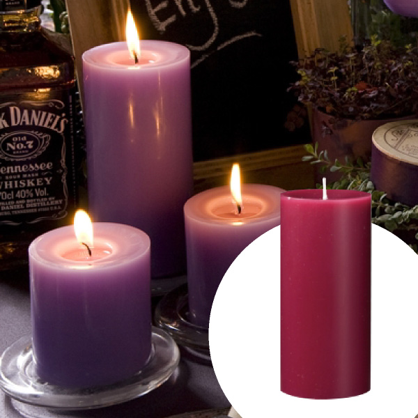 キャンドルサービス ゲストテーブル用 ラウンドキャンドル【X'mas