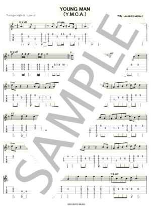 ヤングマン～Y.M.C.A.～ -西城秀樹- | 楽譜一覧 - Piascore 楽譜ストア