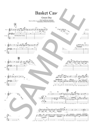 GREEN DAY | 楽譜一覧 - Piascore 楽譜ストア