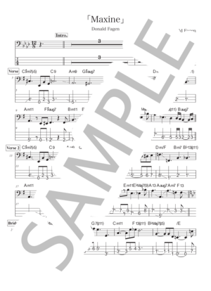 楽譜】TATOO / 中森 明菜 (エレキベース / 初〜中級) - Piascore 楽譜