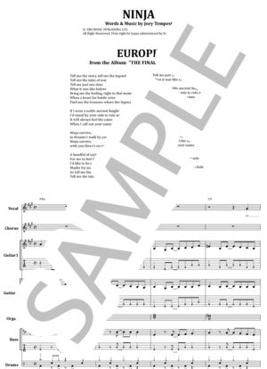 楽譜】竹内まりや / 告白 バンド・スコア from68 / 竹内 まりや